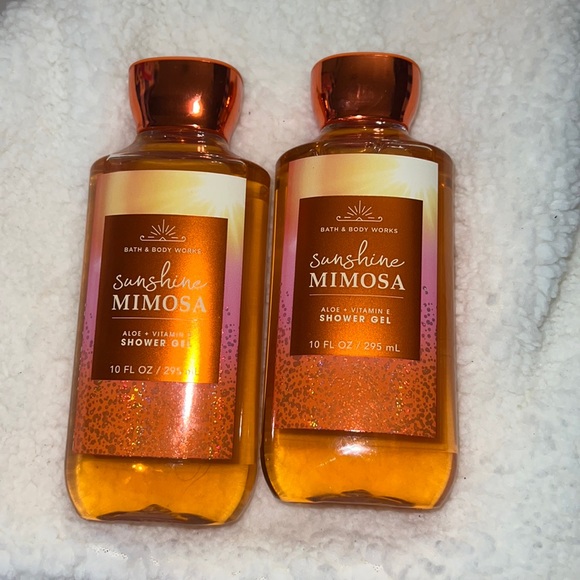 BBW 2pc shower gels SUNSHINE MIMOSA - Picture 1 of 2